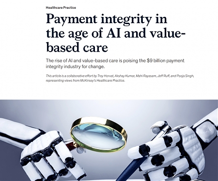(PDF) Mckinsey - Payment Integrity in The Age of AI and Value-based Care