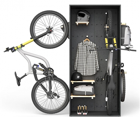 This Modular Bike Storage is Customizable and Versatile Fit - Bike Box
