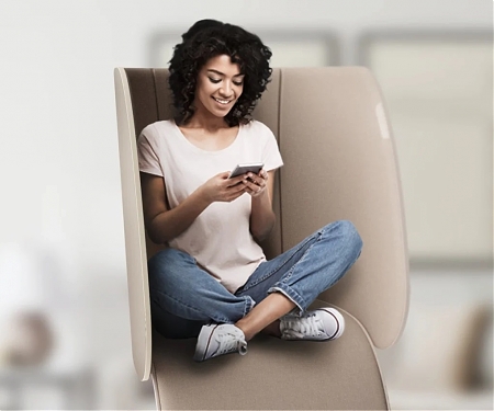 This Speaker Design Transforms Into a Chair to Create a Personal Listening Space