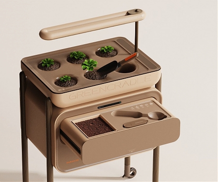 Paradise is an Automated Plant Cultivator and Compost Bin