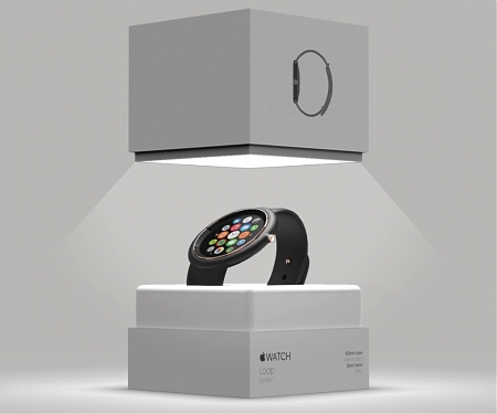 Circular 'Apple Watch Air' Concept - The Apple Watch Loop