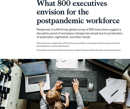 (PDF) Mckinsey - What 800 Executives Envision for the Postpandemic Workforce