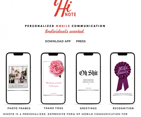 HiNOTE, Backed by Marissa Mayer and Peter Thiel, is Making Texts More Expressive