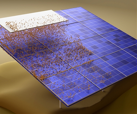 (Video) MIT - How to Clean Solar Panels Without Water ?