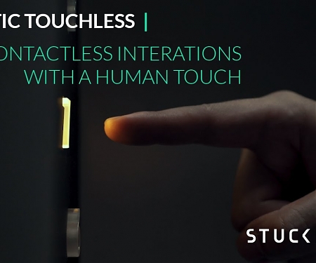 Stuck Design Introduces Kinetic Touchless Technology