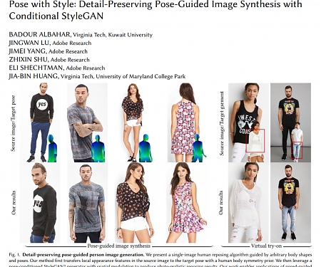 (Paper) AI Can Change a Fashion Model’s Pose and Alter Their Clothes to Match