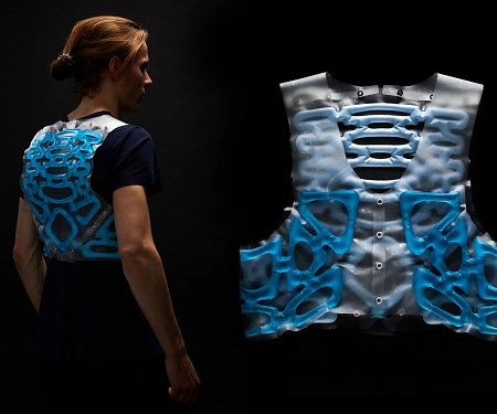 The Entropy Vest : A Gel-Filled Vest Can Instantly Heat You Up on Command