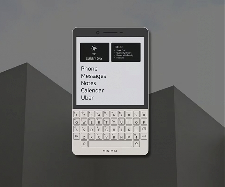 (Video) The Minimal Phone Gets Back to Basics with E-Ink Display and Real Keyboard