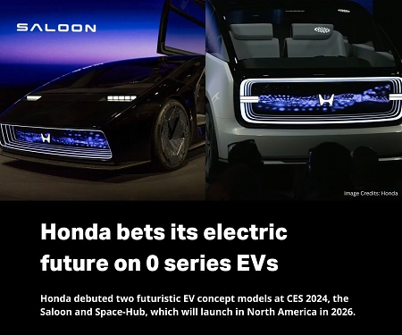 (CES 2024) Honda Bets Its Electric Future on ‘Thin, Light’ 0 Series EVs