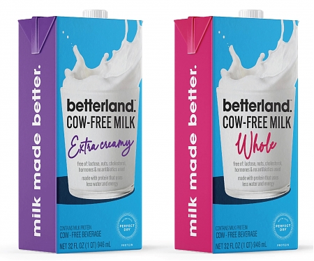 Animal-Free Dairy Milk Set to Finally Hit US Retail Shelves - Betterland Milk
