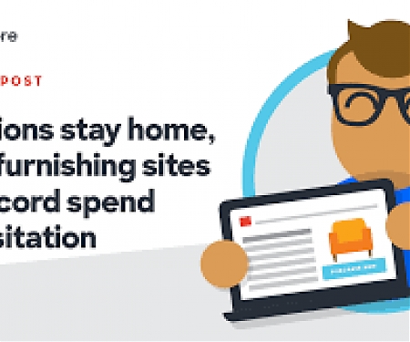 As Millions Stay Home, Home Furnishing Sites See Record Spend and Visitation
