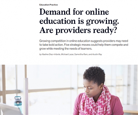 (PDF) Mckinsey - Demand for Online Education is Growing