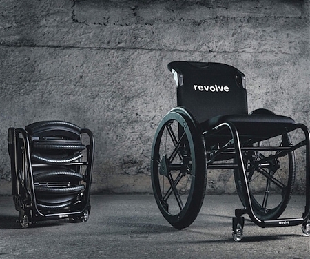 Wheelchair Mobility Leaps Ahead With Fold-Down That Doubles As Carry-On Luggage