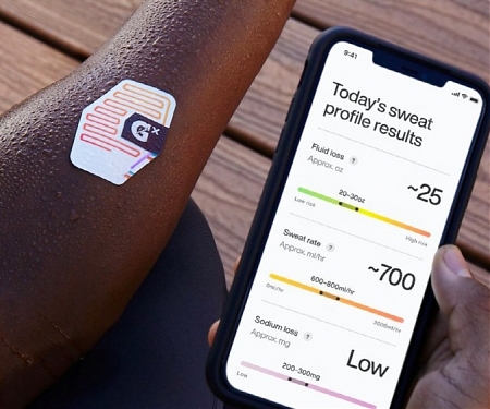 (Video) How Your Smart Phone Can See You Sweat - Gatorade Gx Sweat Patch