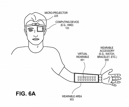 (Patent) Intel Eyes a Patent for Virtual Wearables