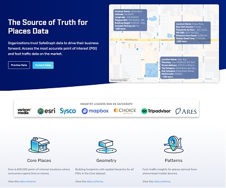 Location Data Analytics Provider SafeGraph Raises $45M