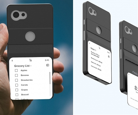 This AI-Enabled Phone Case has Detachable Display That Prioritizes Your Notifications
