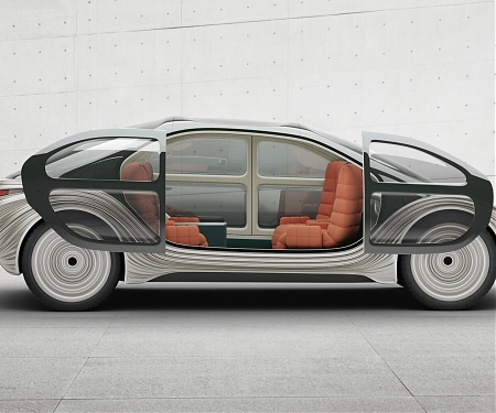 (Video) Heatherwick Studio Unveils AIRO, An Electric Car That Cleans Other Car's Pollution