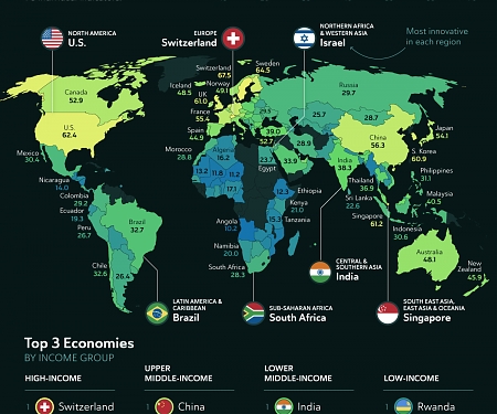 The World’s Most Innovative Countries in 2024