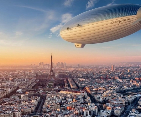 (Video) Solar-Powered Airship will Circle The World Non-Stop Without Fuel