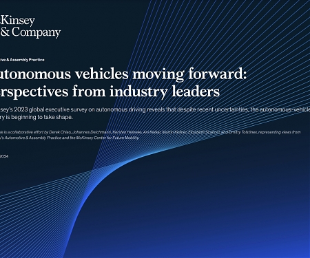(PDF) Mckinsey - Autonomous Vehicles Moving Forward : Perspectives From Industry Leaders