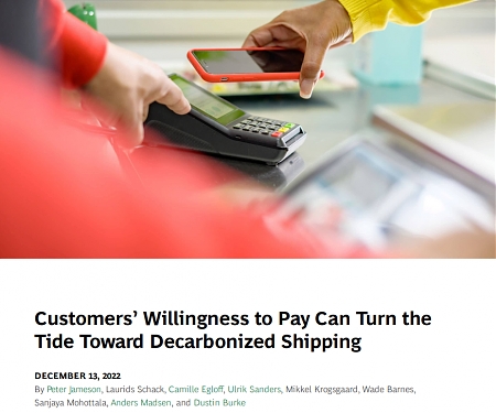 (PDF) BCG - Customers’ Willingness to Pay Can Turn the Tide Toward Decarbonized Shipping