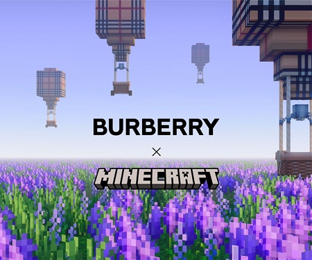 Burberry and Minecraft Launch In-Game & Physical Collection
