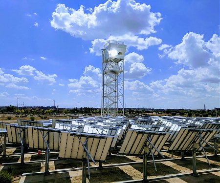(Paper) All-in-One Solar-Powered Tower Makes Carbon-Neutral Jet Fuel