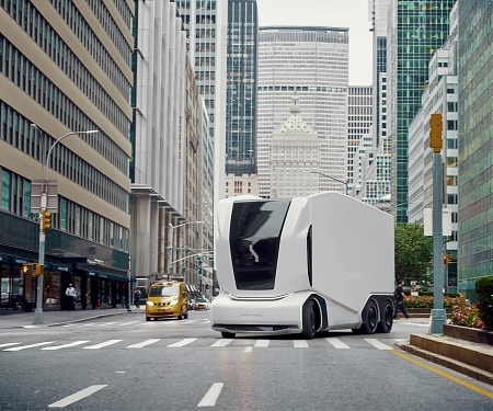 Cabless Autonomous Electric Truck Approved for US Public Roads - Einride