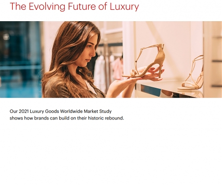 (PDF) Bain - 2021 Luxury Goods Worldwide Market Report