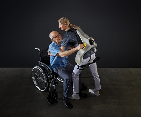 Powered Exoskeleton Designed to Take The Strain Out of Senior Care - Apogee+