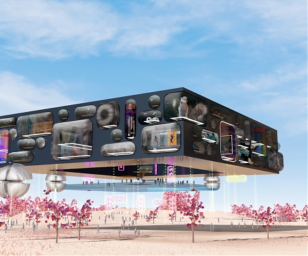 Grimshaw and Farshid Moussavi Create Metaverse Social Spaces