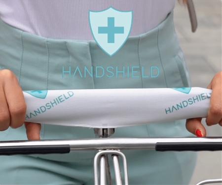 Anti-Microbial Wrap Makes Handles Safe to Touch - Handshield
