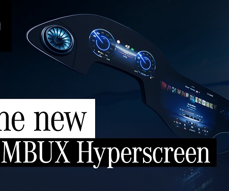 (Video) Mercedes-Benz has Unveiled a Massive “MBUX Hyperscreen”