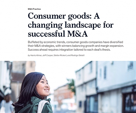 (PDF) Mckinsey - Consumer Goods : A Changing Landscape for Successful M&A