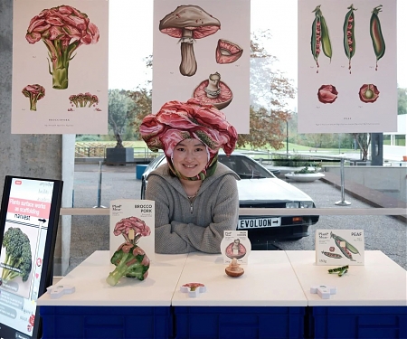 Leyu Li Proposes Hybrid Meaty Vegetables by Merging Lab-Grown Meat with Plants
