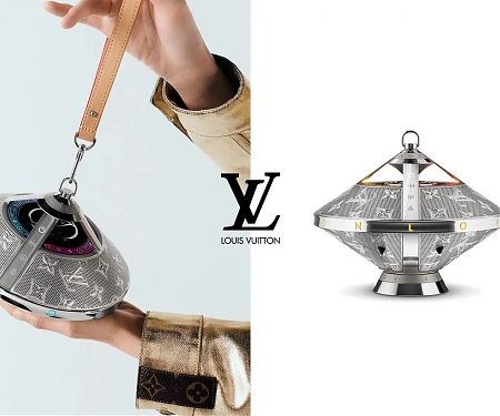 (Video) Louis Vuitton's Horizon Speaker Surfaces in Silver