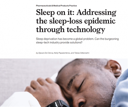 (PDF) Mckinsey - Addressing the Sleep-Loss Epidemic Through Technology