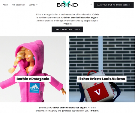 Brxnd.ai Uses AI to Let You Create The Brand Mashups of Your Dreams