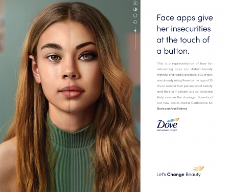 (Video) Dove 'Reverse Selfie Campaign' Tackles Problem of Face-Tuning Apps