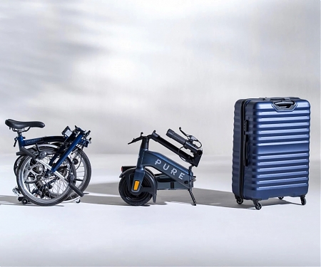 Pure Advance Flex e-Scooter Folds Down to Size of Cabin Bag