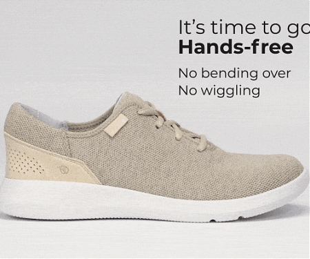 Kizik Raises $20M for Hands-Free Shoes