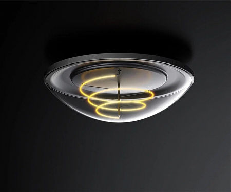 Modern Ceiling Lights Dancing Like Ribbons To Match Modern Spaces