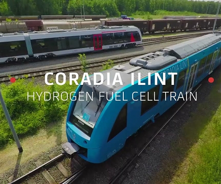 The World's 1st Hydrogen Powered Train - Alstom Coradia iLint