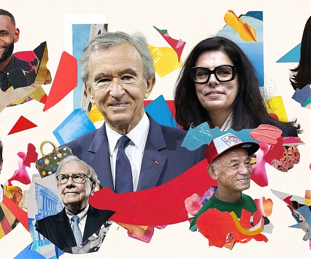 (Infographic) Forbes - The Richest People in the World in 2023