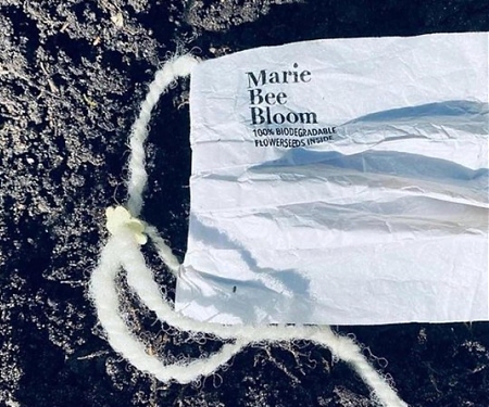 Biodegradable Mask Grows Into Flowers