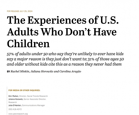 (PDF) Pew - The Experiences of U.S. Adults Who Don’t Have Children
