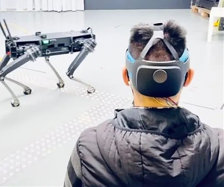 (Paper) Graphene Sensor Could Let You Control Robots with Your Mind