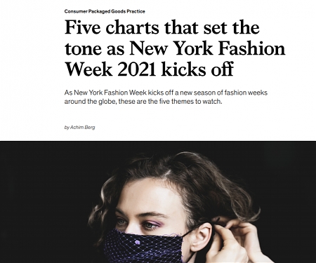 (PDF) Mckinsey - 5 Charts That Set the Tone as New York Fashion Week 2021 Kicks Off