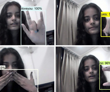 Engineering Student's AI Model Turns American Sign Language Into English in Real-time